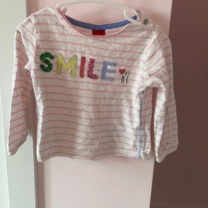 S.Oliver baby girl long sleeve shirt